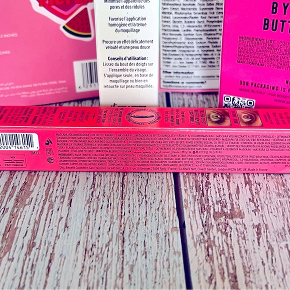 Huda Gift Set, Benefit Primer, Mascara, SPF, Bossy Blush Stocking Stuffers - Picture 4 of 8